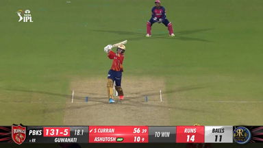 M65: RR vs PBKS – Sam Curran Six