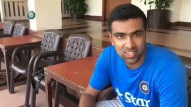 R Ashwin's net session before the 2nd warm-up match