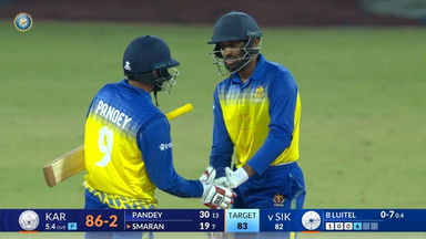 SMAT 2024, Karnataka vs Sikkim: Match Highlights