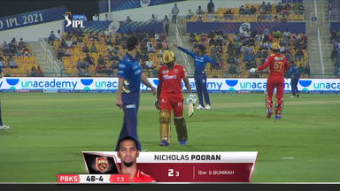 M42: MI vs PBKS – Nicholas Pooran Wicket
