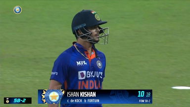 IND vs SA 2022, 3RD ODI: Ishan Kishan  Wicket