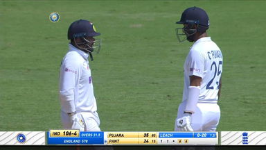 6,6,6,6 - Rishabh Pant targets Leach