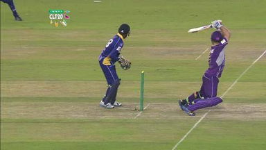 M16: HOB vs BT –  Aiden Blizzard Wicket