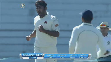 Ranji Trophy SF 1 2016-17 : Mumbai vs Tamil Nadu - Abhishek Nayar's 4/66