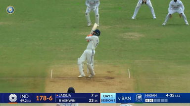 IND vs BAN 2024, 1ST Test: Ravindra Jadeja Six