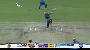 M10: DC vs KKR – Andre Russell Six