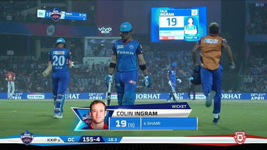 M37: DC vs KXIP – Colin Ingram Wicket