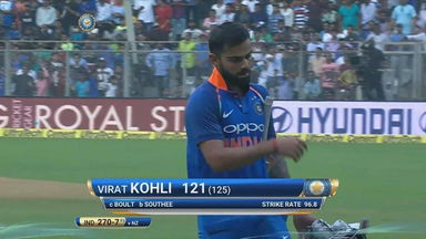 IND vs NZ 2017, 1st ODI: Virat Kohli Wicket