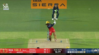 IPL 2026 Q1: RCB vs GT - Rajat Patidar Six
