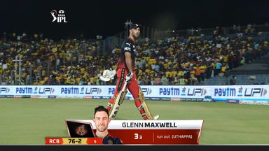 M49: RCB vs CSK – Glenn Maxwell Wicket