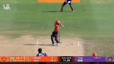 IPL 2026 M45: SRH vs KKR - Ishan Kishan Six