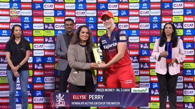 Herbalife Active Catch of the Match: Match 14, Royal Challengers Bengaluru vs Delhi Capitals, WPL 2025: Ellyse Perry