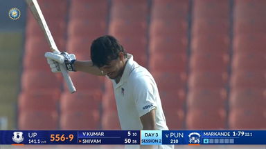 Ranji Trophy 2024/25, Punjab vs Uttar Pradesh, Day 3: Match Highlights