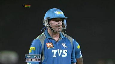 Match 16 PWI vs CSK – Samuels's Wicket