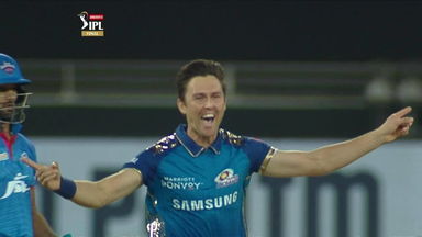 Boult's first-ball strike