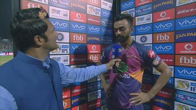 M41: KKR vs RPS –  Jaydev Unadkat Interview