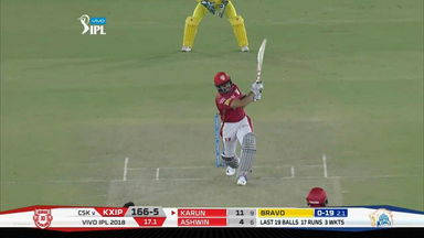 M12: KXIP vs CSK – Karun Nair Six