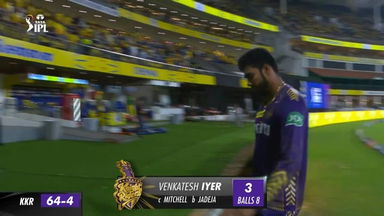M22: CSK vs KKR – Venkatesh Iyer Wicket