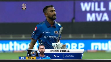 M39: RCB vs MI – Krunal Pandya Wicket