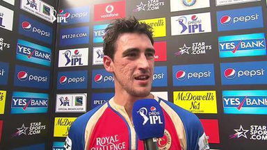 M05: RCB vs MI – Varun Aaron & Mitchell Starc  Interview