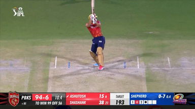 M33: PBKS vs MI – Ashutosh Sharma Six