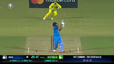 IND vs AUS 2022, 2ND T20I: Rohit Sharma  Six