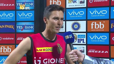 M7: MI vs KKR  – Trent Boult Interview