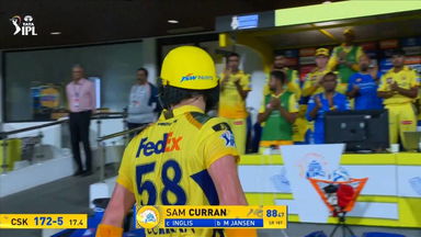 IPL 2025 M49: CSK vs PBKS - Sam Curran Wicket