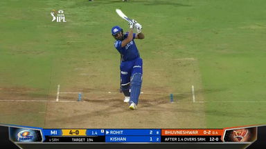 M65: MI vs SRH – Rohit Sharma Six
