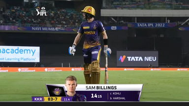 M06: RCB vs KKR – Sam Billings Wicket