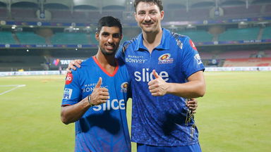Post-match conversations with Tilak Varma and Tim David