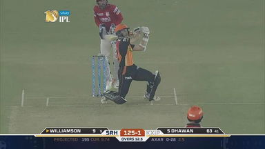 M33: KXIP vs SRH – Kane Williamson Six