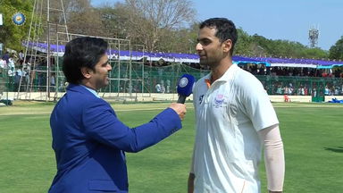 Ranji Trophy 2025-26 Final, Karnataka vs J & K: Qamran Iqbal Interview