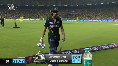 M59: GT vs CSK – Shubman Gill Wicket
