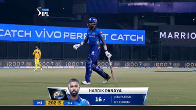 M27: MI vs CSK – Hardik Pandya Wicket