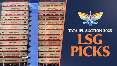 TATA IPL Player Auction 2025 - Lucknow Super Giants
