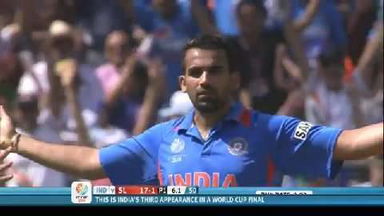 Zaheer Khan's special performance in the 2011 WC final