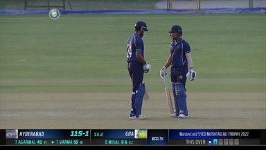 Syed Mushtaq Ali Trophy 2022: Tilak Varma’s sparkling 62 off 46 balls