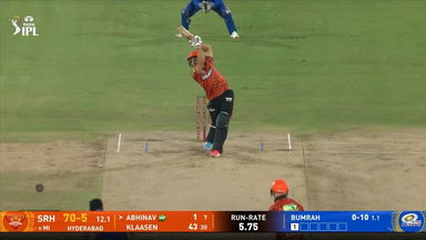 IPL 2025 M41: SRH vs MI - Abhinav Manohar Six