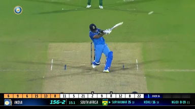 IND vs SA 2022, 2ND T20I: Suryakumar Yadav  Six