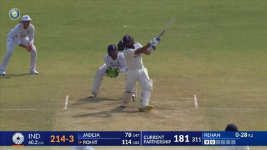 IND vs ENG 2024, 3RD Test: Rohit Sharma Six