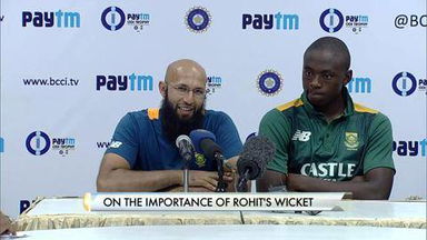 1ST ODI: IND vs SA  –   Press Conference – Hashim Amla