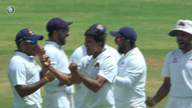 Ranji Trophy 2023/24, Mumbai vs Vidarbha, Final: Vidarbha 2nd Innings Fall of Wickets