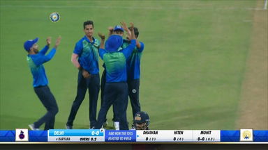 Syed Mushtaq Ali Trophy 2020-21, Haryana vs Delhi: Fall of wickets