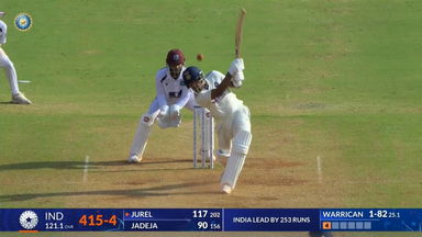 IND vs WI 2025, 1st Test: Dhruv Jurel Six