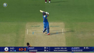 IND vs WI 2026, 3rd ODI: Rohit Sharma Six