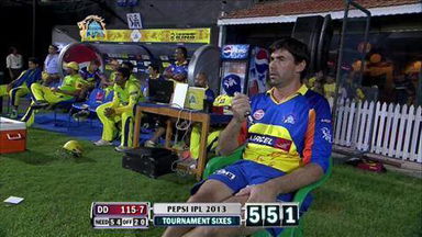 M64: CSK vs DD – Umesh Yadav Six