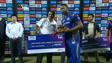 M50: MI vs KXIP – TATA Nexon Super Striker of the Match – Kieron Pollard