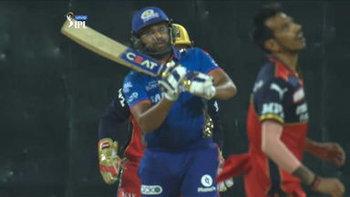 M01: MI vs RCB – Rohit Sharma Six