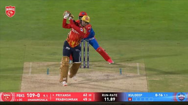 IPL 2025 M58: PBKS vs DC - Priyansh Arya Six